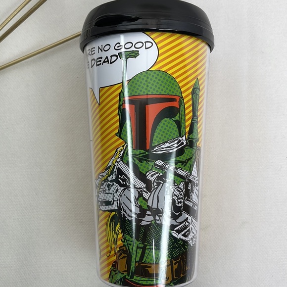 Star Wars Boba Fett Lidded Thermal Cup - Picture 3 of 7